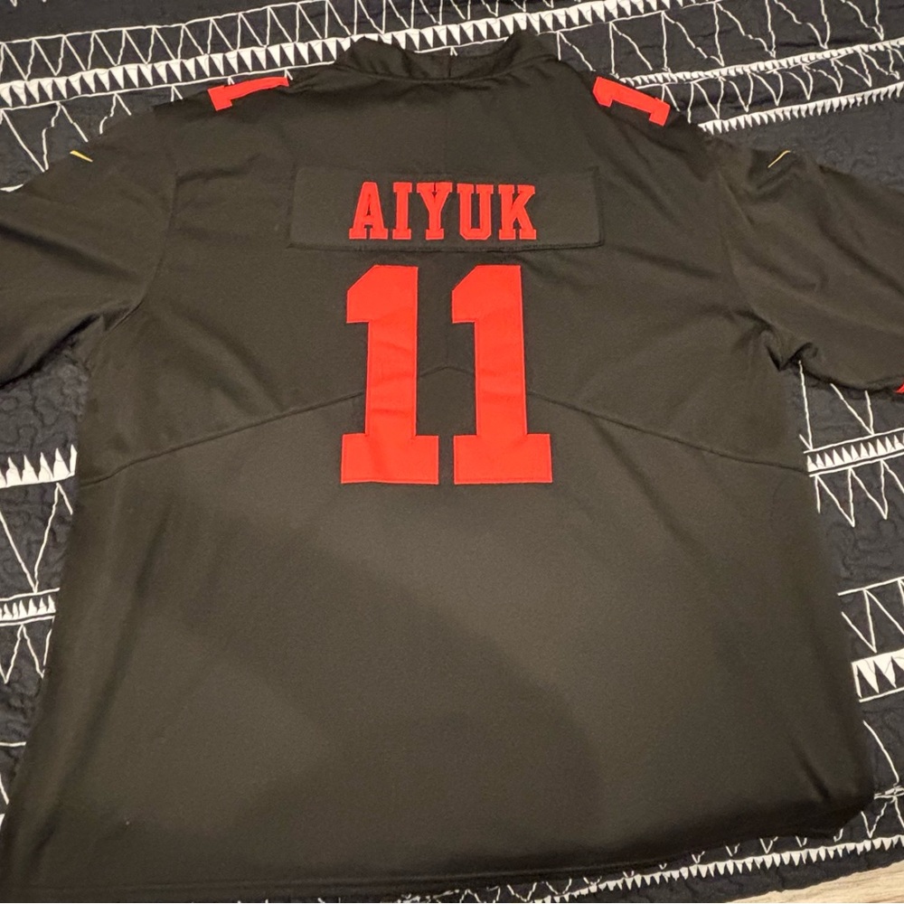 San Francisco 49ers Black and Red Jersey - Picture 2 of 2
